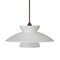Besa Lighting Trilo 7 Cord Pendant, Frost, Bronze Finish, 1x5W LED 1XT-271825-LED-BR - alternate 1